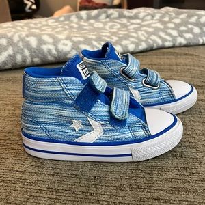 Blue children’s Converse